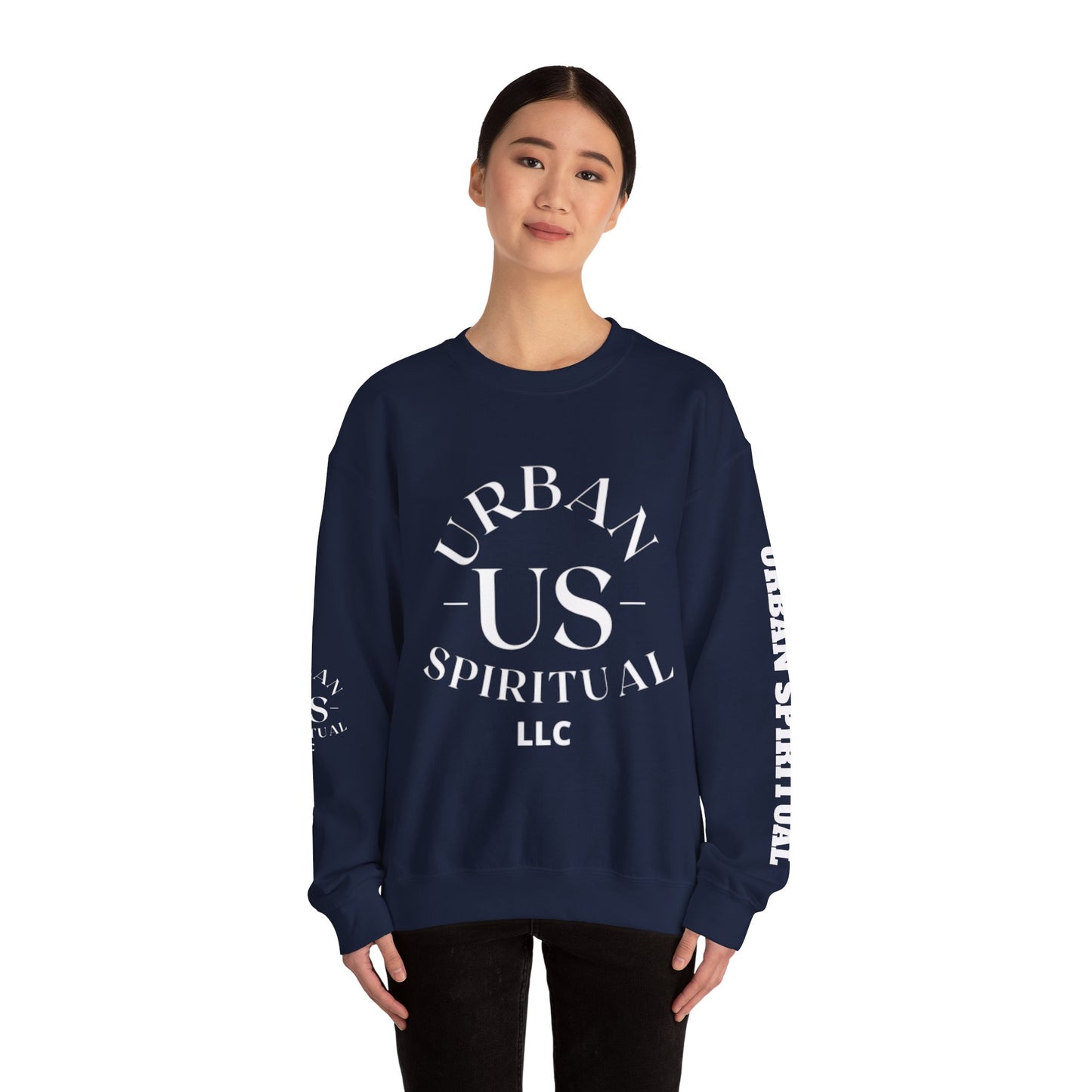 US URBAN SPIRITUAL LLC Cozy Unisex Heavy Blend™ Crewneck Sweatshirt - Perfect for Casual Outings and Chill Days - US URBAN SPIRITUAL CLOTHING