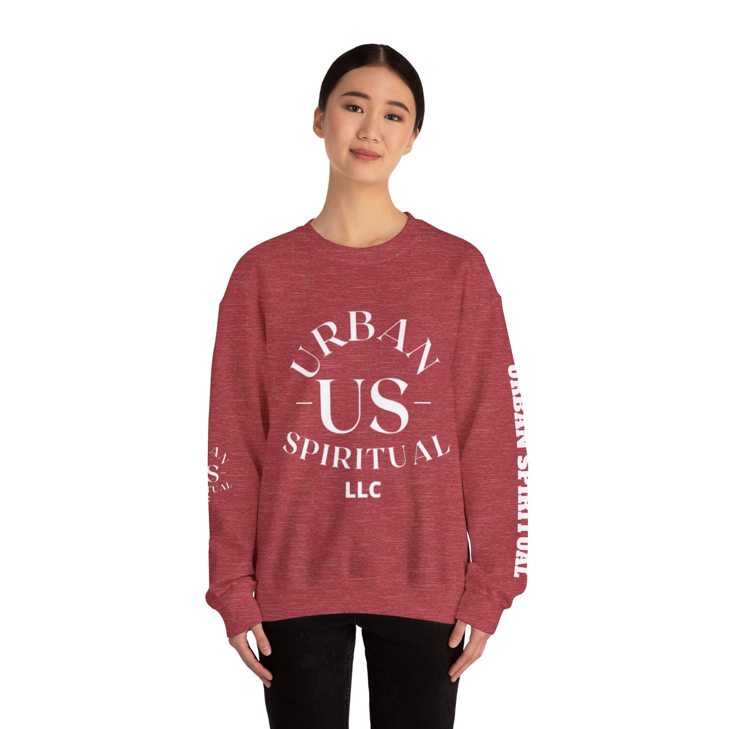 US URBAN SPIRITUAL LLC Cozy Unisex Heavy Blend™ Crewneck Sweatshirt - Perfect for Casual Outings and Chill Days - US URBAN SPIRITUAL CLOTHING