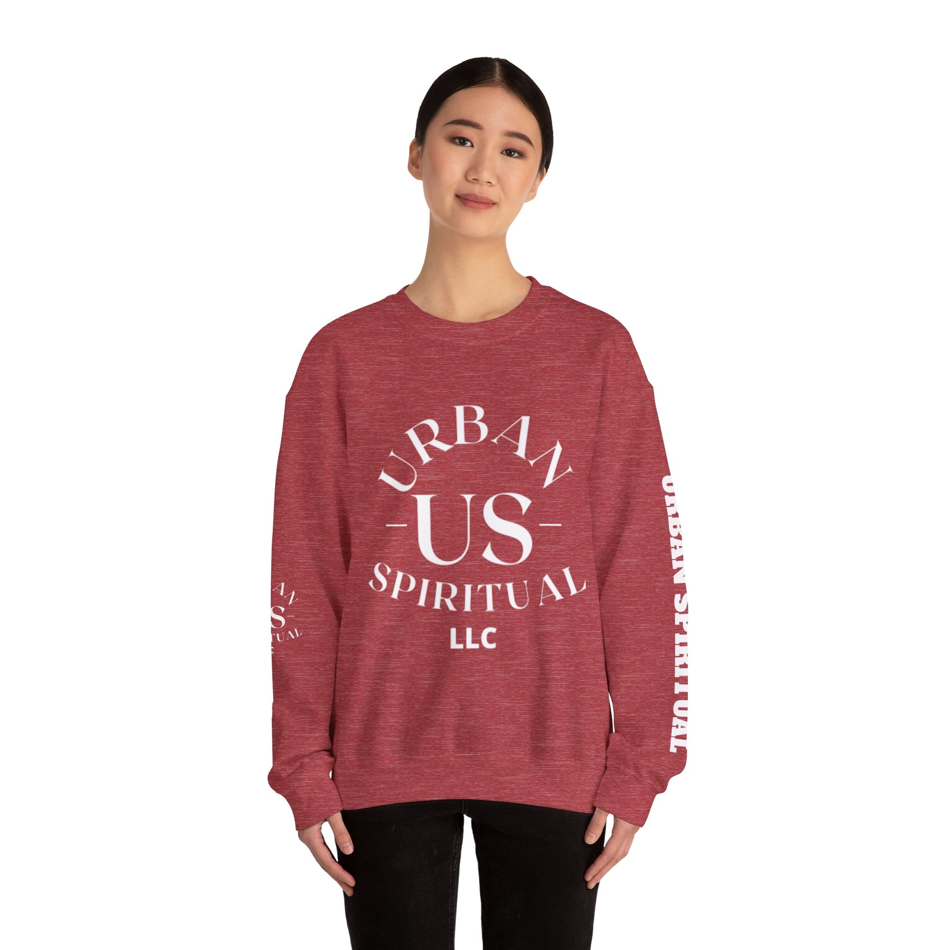 US URBAN SPIRITUAL LLC Cozy Unisex Heavy Blend™ Crewneck Sweatshirt - Perfect for Casual Outings and Chill Days - US URBAN SPIRITUAL CLOTHING