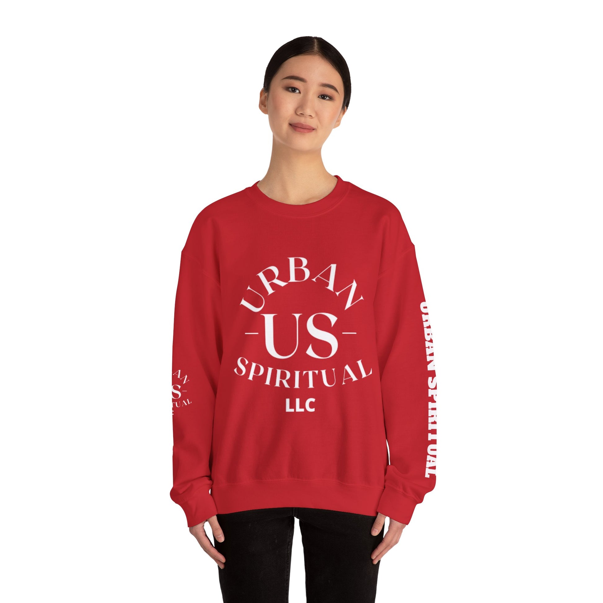 US URBAN SPIRITUAL LLC Cozy Unisex Heavy Blend™ Crewneck Sweatshirt - Perfect for Casual Outings and Chill Days - US URBAN SPIRITUAL CLOTHING