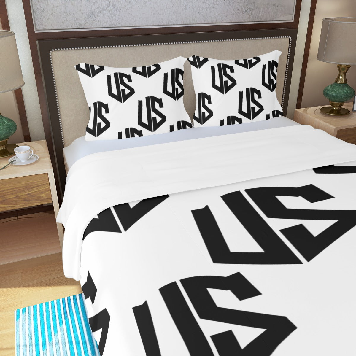 US URBAN SPIRITUAL LLC Three Piece Duvet Bedding Set - US URBAN SPIRITUAL CLOTHING