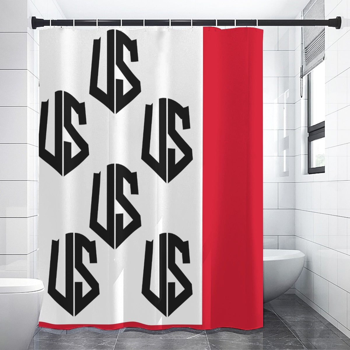 US URBAN SPIRITUAL LLC Shower Curtains 150（gsm） - US URBAN SPIRITUAL CLOTHING