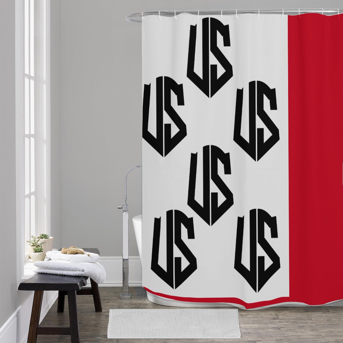 US URBAN SPIRITUAL LLC Shower Curtains 150（gsm） - US URBAN SPIRITUAL CLOTHING