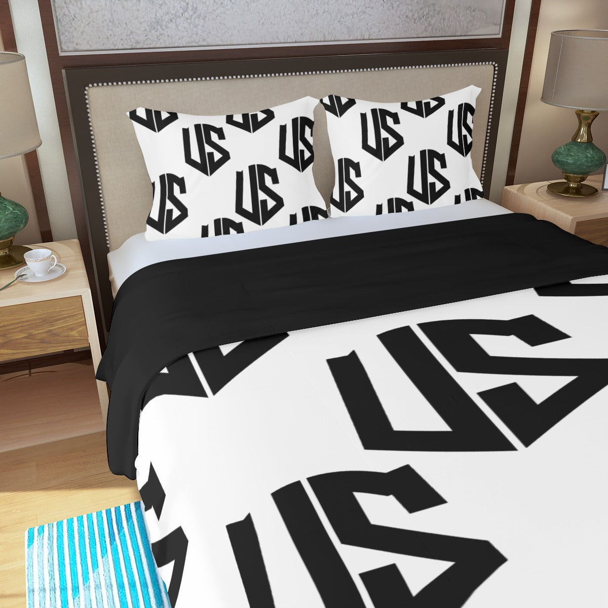 US URBAN SPIRITUAL LLC Three Piece Duvet Bedding Set - US URBAN SPIRITUAL CLOTHING