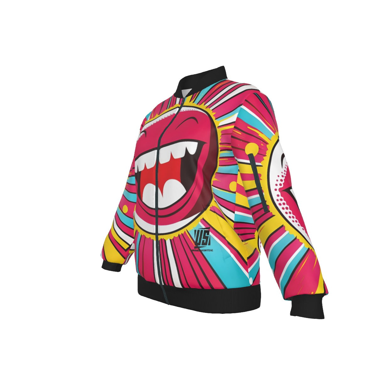 US URBAN SPIRITUAL LLC All-Over Print Women's Jacket - US URBAN SPIRITUAL CLOTHING