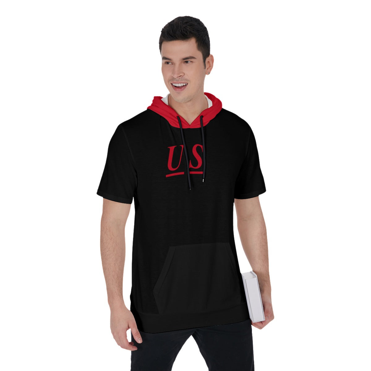 Trust no one Men's Short Sleeve Hoodie T-Shirt