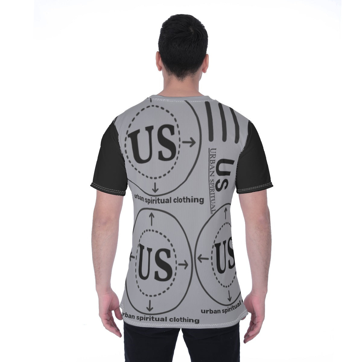 US URBAN SPIRITUAL LLC All-Over Print Men's T-shirt | Birdseye - US URBAN SPIRITUAL CLOTHING