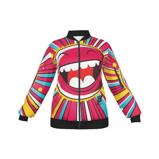 US URBAN SPIRITUAL LLC All-Over Print Women's Jacket - US URBAN SPIRITUAL CLOTHING