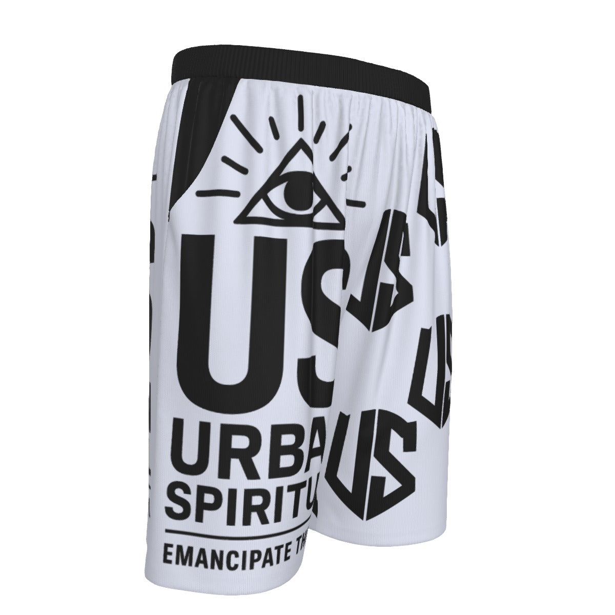 All seeing Eye Flat Shorts