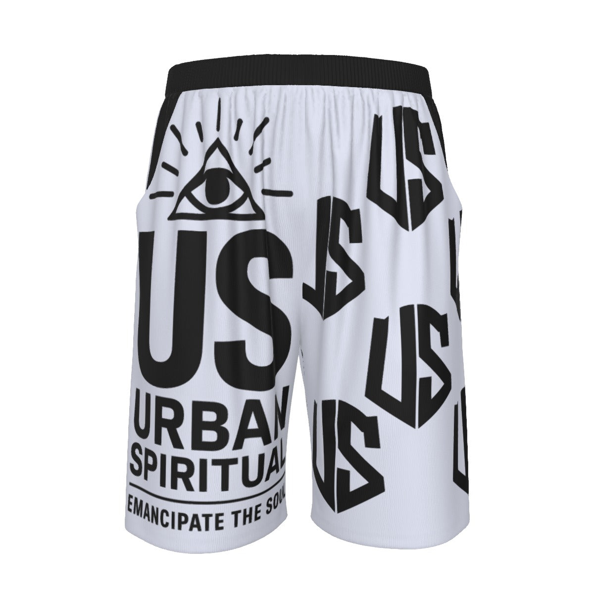 All seeing Eye Flat Shorts