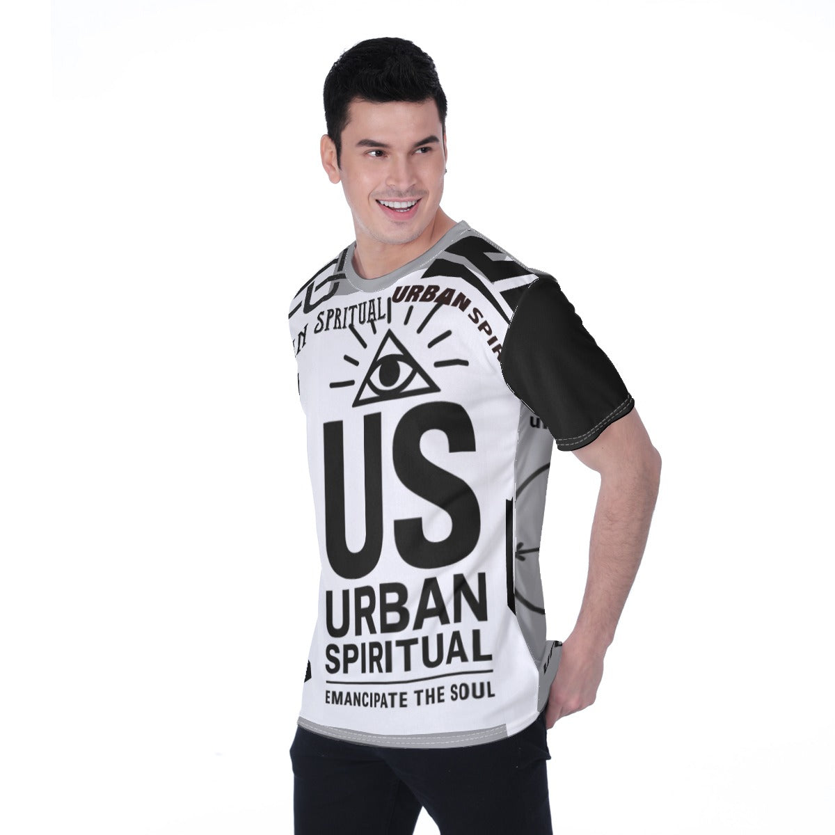 US URBAN SPIRITUAL LLC All-Over Print Men's T-shirt | Birdseye - US URBAN SPIRITUAL CLOTHING