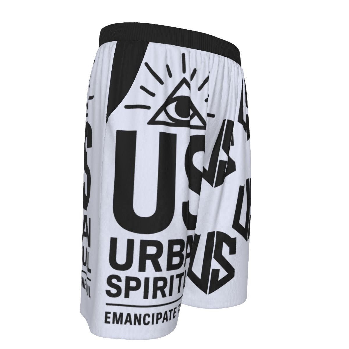 All seeing Eye Flat Shorts