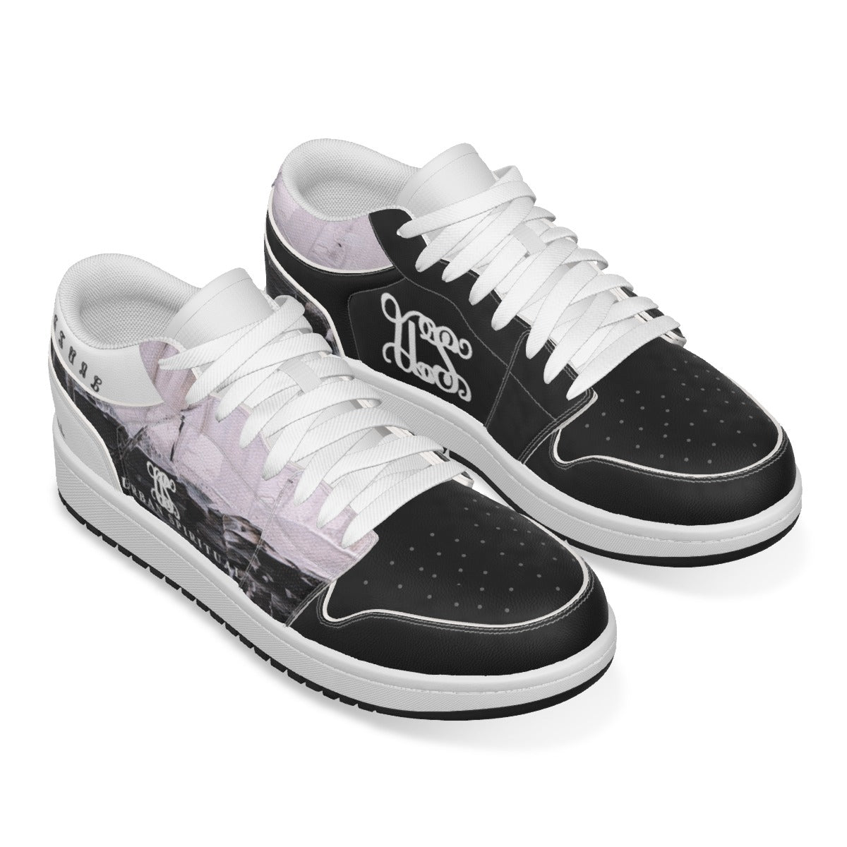 US Low State Leather Stitching Shoes