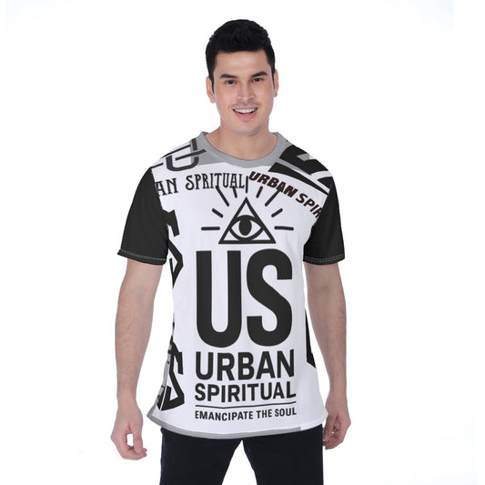 US URBAN SPIRITUAL LLC All-Over Print Men's T-shirt | Birdseye - US URBAN SPIRITUAL CLOTHING