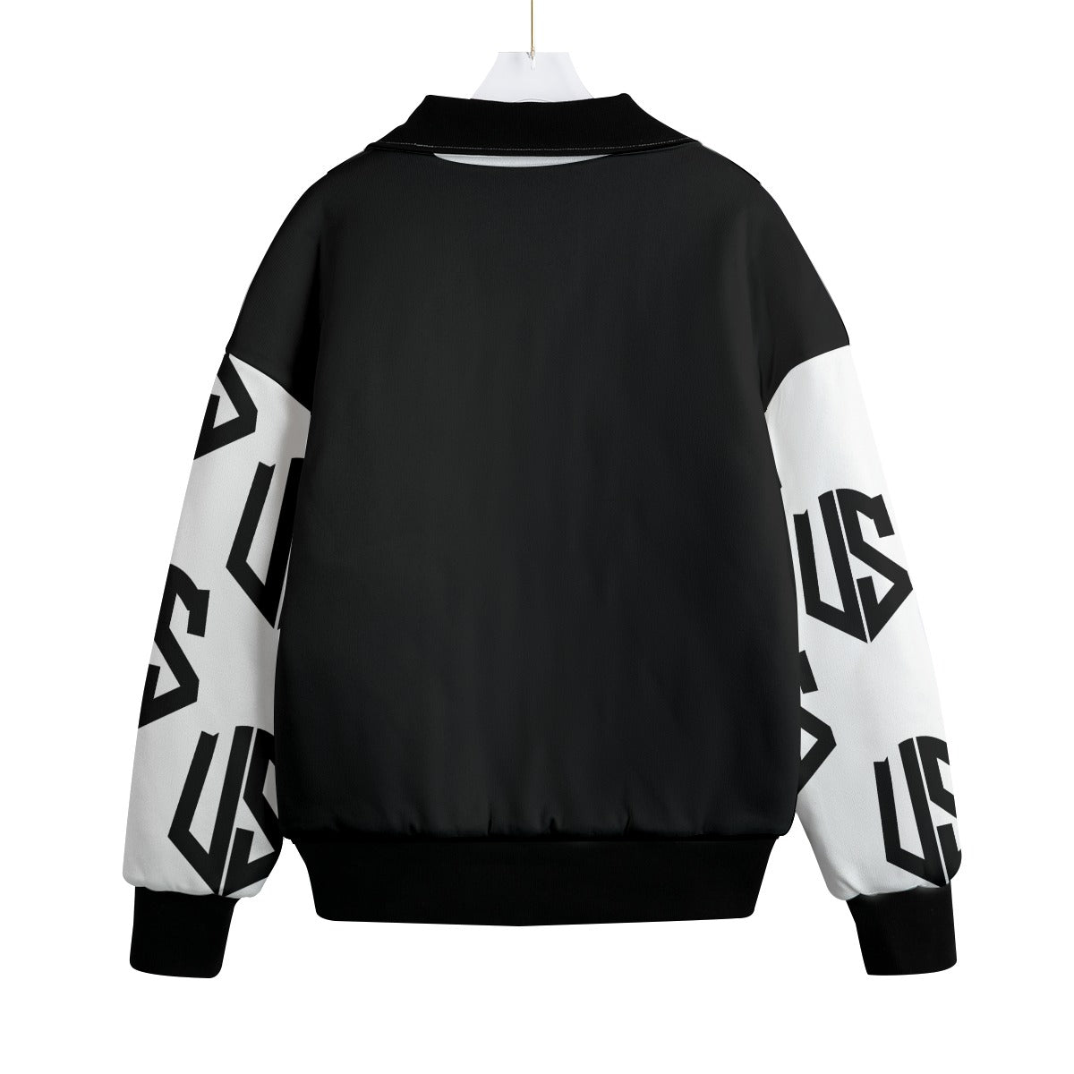 US URBAN SPIRITUAL LLC All-Over Print Unisex Knitted Fleece Lapel Outwear - US URBAN SPIRITUAL CLOTHING