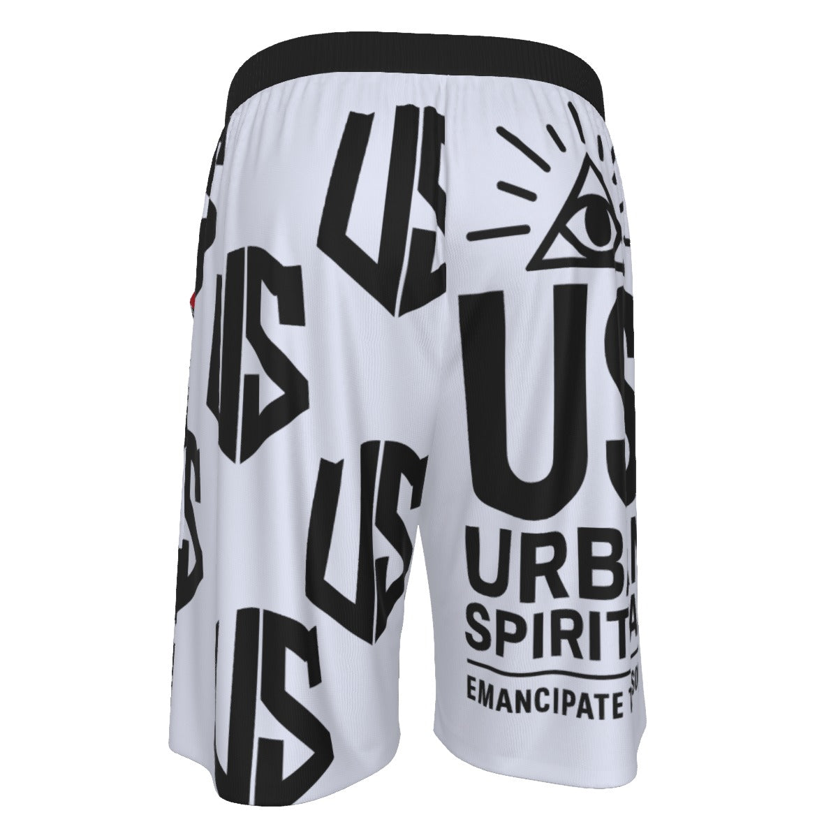 All seeing Eye Flat Shorts