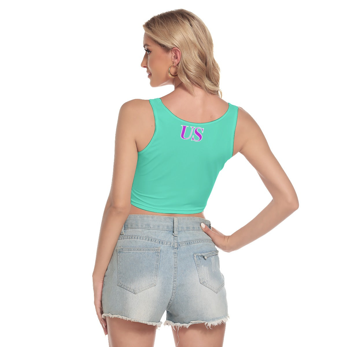 Urban Spiritual Sport Crop Tank Top