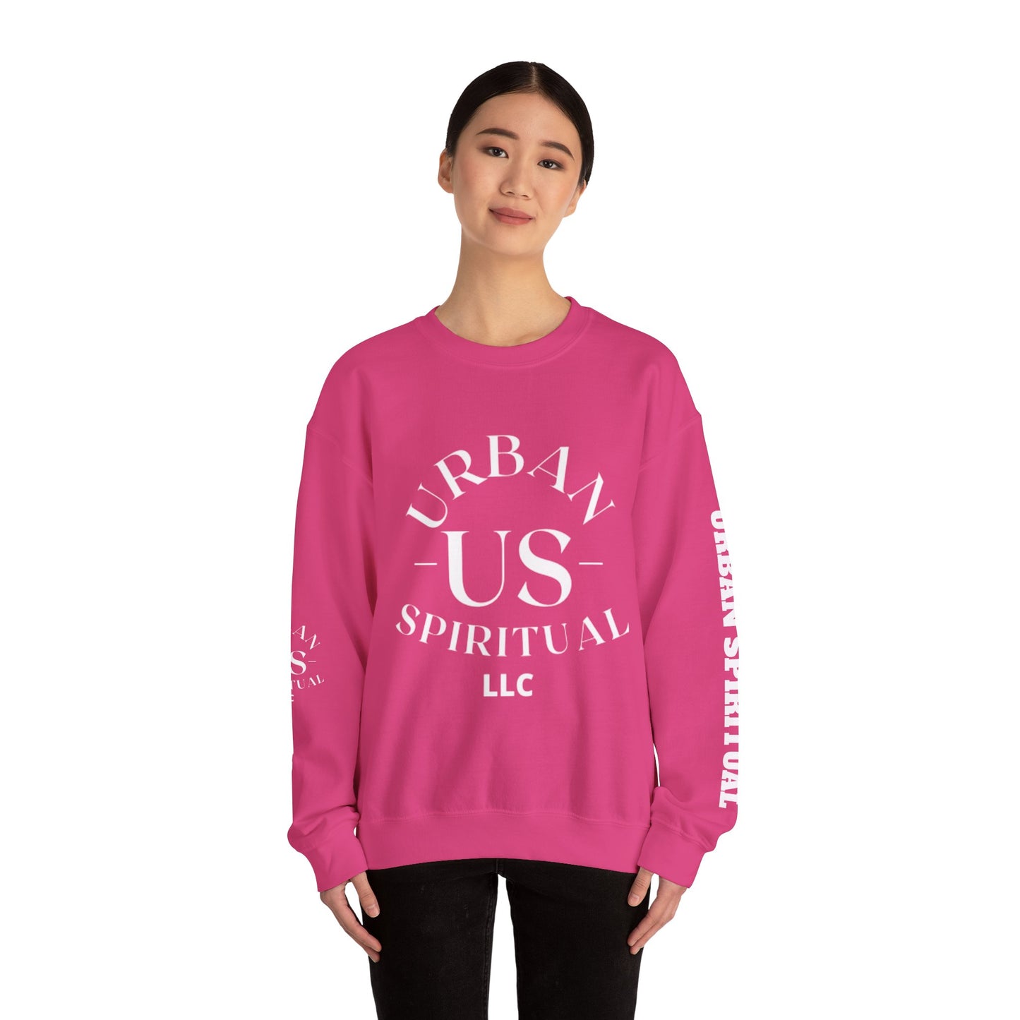 US URBAN SPIRITUAL LLC Cozy Unisex Heavy Blend™ Crewneck Sweatshirt - Perfect for Casual Outings and Chill Days - US URBAN SPIRITUAL CLOTHING
